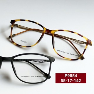 กรอบแว่นตา  P9854   Eyewear  ทรงเต็มกรอบ  ขาสปริง