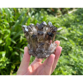 1 Piece Smoky Quartz Cluster, Crystal Quartz Cluster, Mineral Specimen, Crystal Collection, Healing Crystal