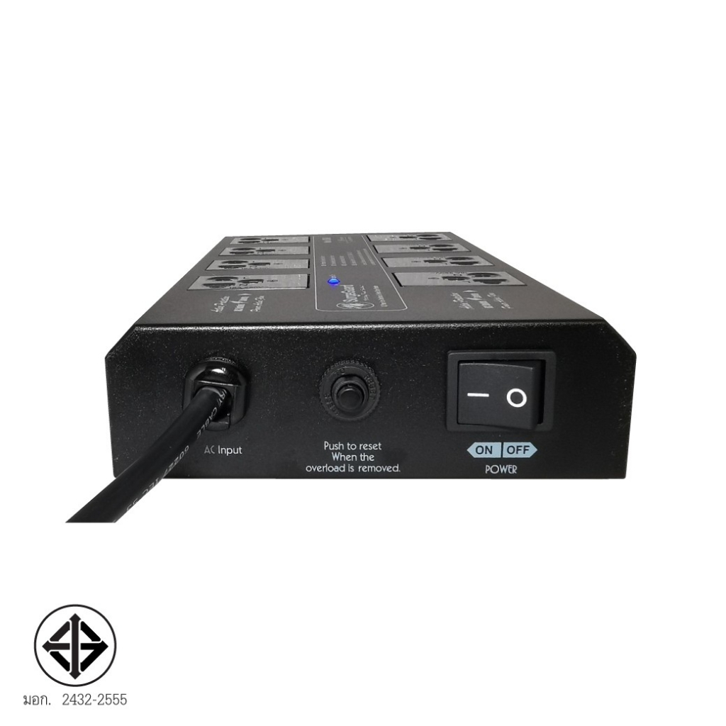 SurgeGuard :เครื่องกรองกระแสไฟฟ้าและลดทอนสัญญาณรบกวน รุ่น SB-8 (Hybrid Surge Protector) ราคา ถูกที่สุด ดีลบีเคเค แกลเลอรีภาพที่ 3