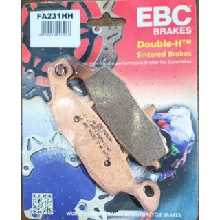 ผ้าเบรค EBC Brakes/ ผ้าหน้า Kawasaki W800 ปี 11 -21