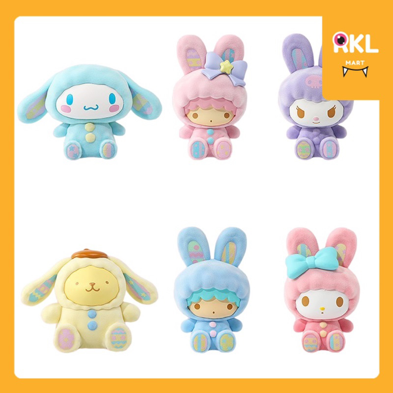 ‼️พร้อมส่ง☄️แยกตัว SANRIO CHARACTERS RABBIT BY MINISO