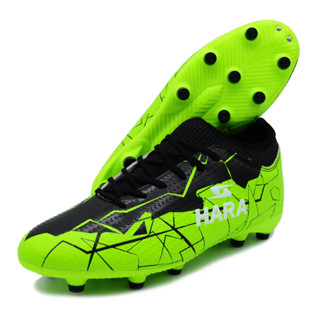 HARA SPORTS รุ่น CHARGER รุ่น F20 รองเท้าสตั๊ด รองเท้าฟุตบอล สีเขียว-ดำ