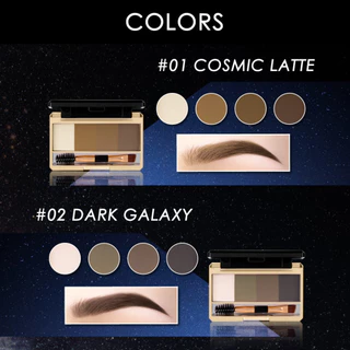 Browit มัลติเวิร์สอายบราวพาเลท 1g x 4สี บราวอิท