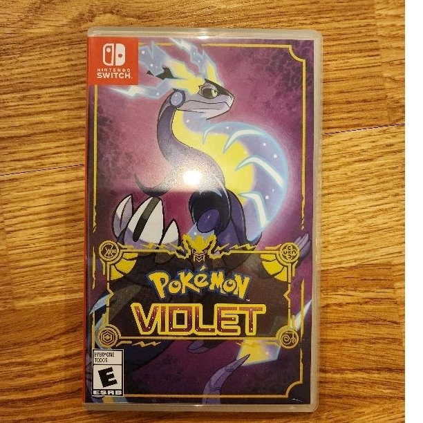 แผ่นเกม Pokemon violet nintendo switch มือสอง ภาษาอังกฤษ