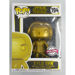 Funko Pop Star Wars - Kylo Ren [สีทอง] #194 (กล่องมีตำหนินิดหน่อย)