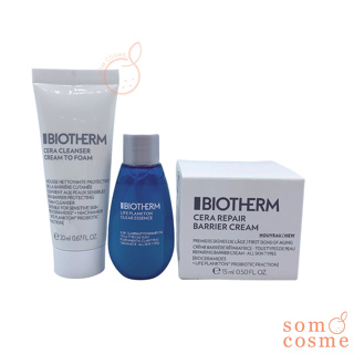 BIOTHERM CERA REPAIR Foam+Cream +Clear essence 3 ชิ้น 1 Set