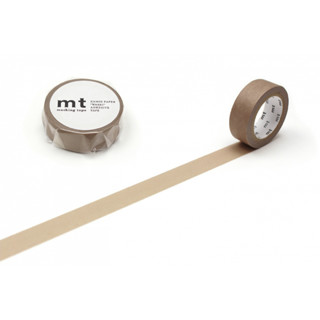 mt masking tape smoky beige (MT01P517) / เทปตกแต่งวาชิ สี smoky beige แบรนด์ mt masking tape ประเทศญี่ปุ่น