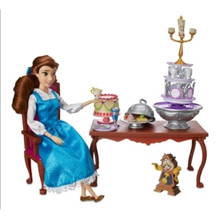 **กล่องไม่สวย** Disney Store Belle Dinner Party Playset, Beauty and the Beast