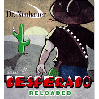 Dr.Neubauer ยางปิงปองเม็ดยาว รุ่น Desperado Reloaded OX Colorful สีฟ้าและสีเขียว หลอนและหนักมาก