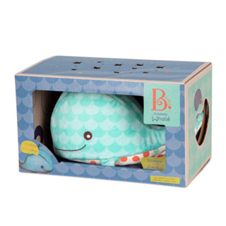 ปลาวาฬกล่อมนอน แบรนด์ B toys  Glow Zzzs Whale - Glowable Soothing Whale