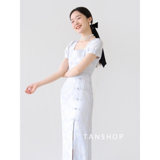 TANSSHOP - LACE CHEONGSAM DRESS #D1498