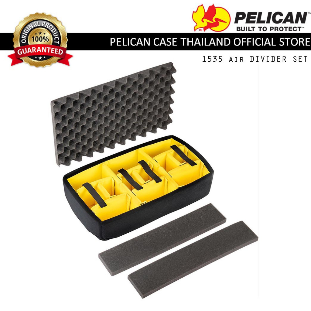 Pelican 1535 Air Padded Divider set - อะไหล่ช่องสำหรับรุ่น Pelican 1535Air [ช่องเเท้ 💯%]