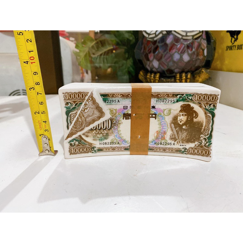 กระปุกออมสิน VINTAGE MONEY BANK JAPANESE  CERAMIC COIN BANK