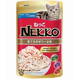 ทูน่าหน้าปูอัดเยลลี่ nekko 12ซอง