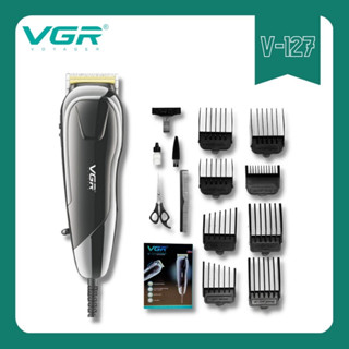 VGR navigator professional hair clipper ปัตตาเลี่ยนตัดแต่งทรงผมแบบมีสาย รุ่น V-127