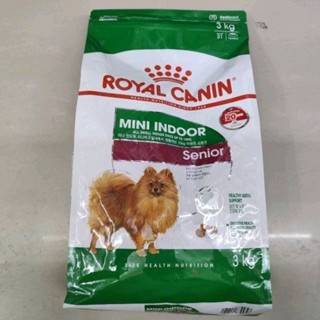 Royal Canin Mini Indoor Senior สำหรับสุนัขสูงวัย พันธุ์เล็ก เลี้ยงในบ้าน อายุ 8 ปี ขึ้นไป