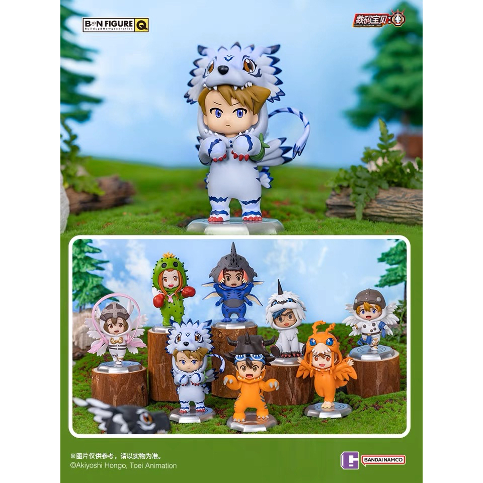 [แบบแยก] Digimon Adventure Costume vol.2 Bandai Namco ลิขสิทธิ์แท้ ดิจิม่อน ดิจิมอน ไทจิ อากูมอน