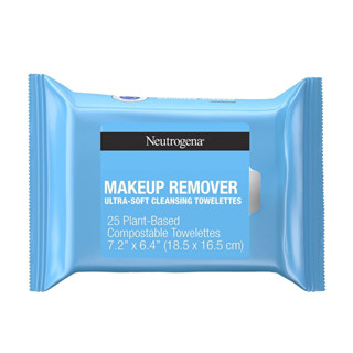 พร้อมส่ง ของผท้ Neutrogena Cleansing Makeup Remover Face Wipes (7/20/25/50 Wipes)