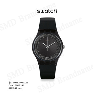 SWATCH นาฬิกาข้อมือ รุ่น DARKSPARKLES Code: SUOB156