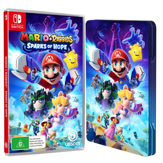 แผ่นเกม MARIO RABBIDS SPARKS OF HOPE STEELBOOK EDITION - STEELBOOK