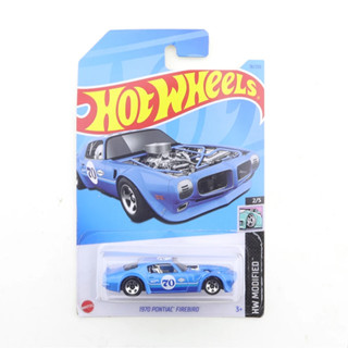 รถเหล็ก HOTWHEELS ของแท้ 1970 Pontiac Firebird (Blue) (HW2023_#018)