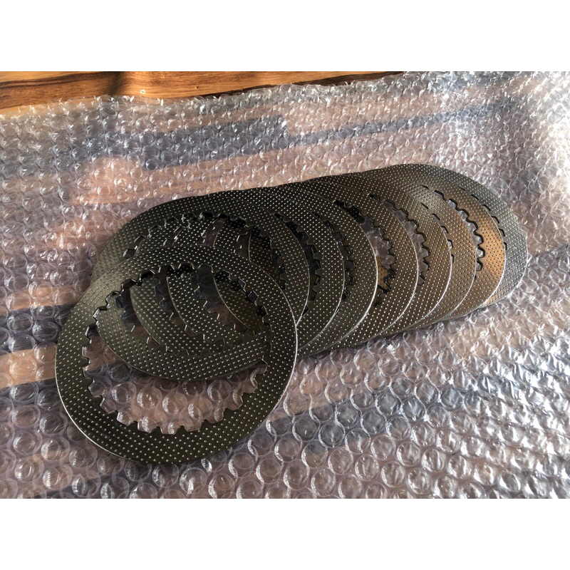 แผ่นเหล็กรองคลัชแบบแต่ง สำหรับsuzuki GD110 อากิร่า(ตัวคลัชมือ) ราคาต่อ1แผ่น