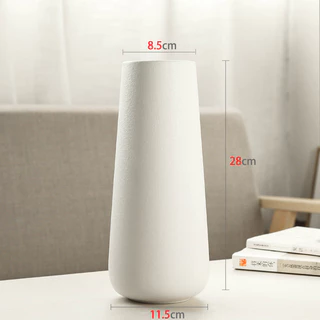 แจกันดอกไม้ Vase Ceramics ตกแต่งแจกันเซรามิกที่เรียบง่ายให้สวยและทันสมัย