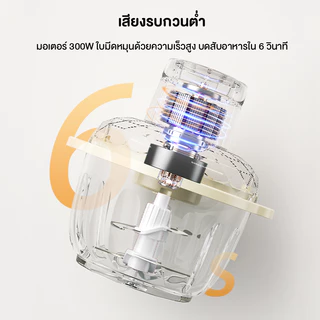 [ประกันศูนย์ 1ปี ] SAMONO เครื่องบดเนื้อ SW-C300 เครื่องบด Meat Grinders เครื่องปั่นอเนกประสงค์