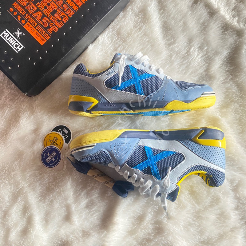 (ส่งต่อ) รองเท้าฟุตซอล X-MUNICH ONE INDOOR 48 ORIGINAL [มือหนึ่ง] Size : 42 ของแท้100%