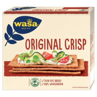 Wasa ขนมปังกรอบ ออริจินัลคริสป์ Wasa original crisp 200g. นำเข้าจากเยอรมัน🇩🇪