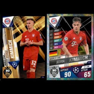 Joshua Kimmich (FC Bayern München) W30.  MATCH ATTAX 101 2019/20 - WORLD STAR