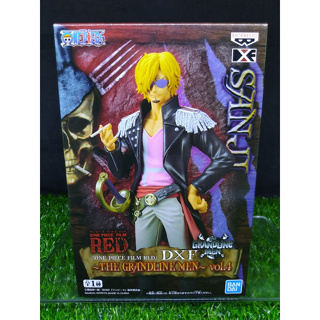 (ของแท้ แมวทอง) ซันจิ วันพีช Sanji - One Piece Film Red DXF The Grandline Men Vol.4