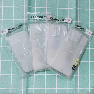 เคสใสหลังแข็งหนาพิเศษขอบนิ่ม ไอโฟน17,16,15,14,Air,PROMAX PLUS,13,12,11,XR,X,XS,XAS MAX งานDIY ตกแต่งเคสมือถือ