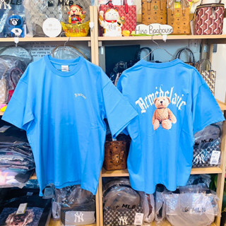 💙พร้อมส่ง เสื้อADLV GOLD CHAIN BEAR DOLL SHORT SLEEVE T-SHIRT BLUE🧸