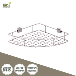 ชั้นวางเข้ามุม ชั้นวางอเนกประสงค์สแตนเลส เข้ามุม WSรุ่นWR-5301@wsang