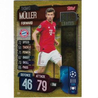 Thomas Müller (FC Bayern München) 299.  Club Legend - Match Attax 2019/20 Champions League