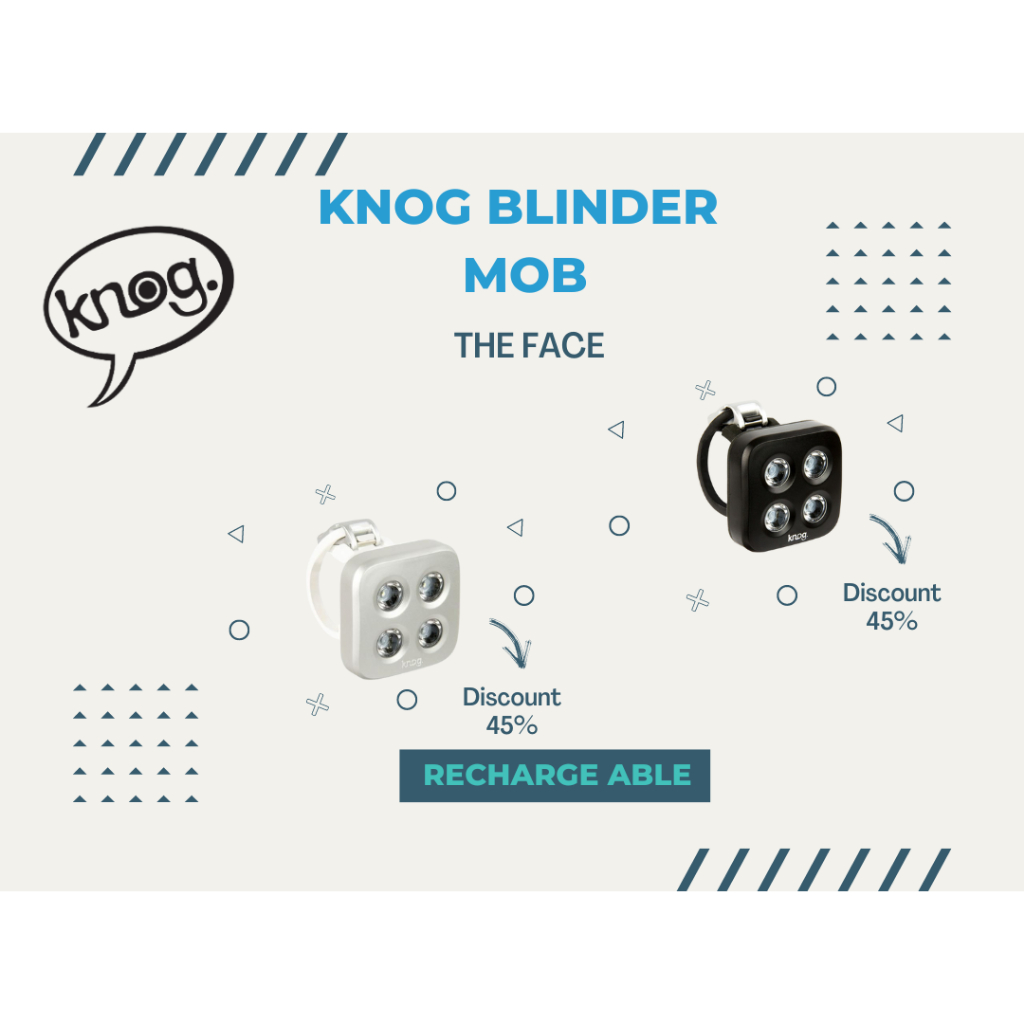 ไฟหน้า Knog Blinder MOB THE FACE