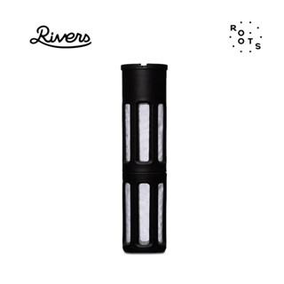 Rivers - BOTTLE STRAINER LONG - BLACK ไส้กรองกาแฟหรือชา สำหรับทำ Cold Brew - ใช้ได้กับ Stout Air 1000