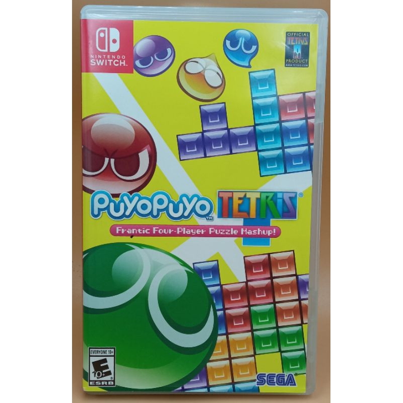 (มือสอง) มือ2 เกม Nintendo Switch : Puyo Puyo Tetris สภาพดี #Nintendo Switch #game