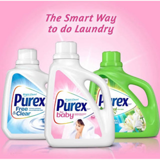 ำเข้าจากอเมริกา🇺🇸Purex for baby น้ำยาซักผ้าเด็กทารก สำหรับผิวบอบบาง ซักได้38ครั้ง