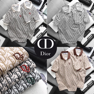 เสื้อโปโล Dior 🏷️ hiend 💯 เสื้อโปโลผู้ชาย | เสื้อโปโลแบรนด์เนม