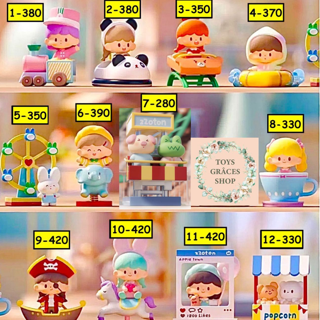 🎡พร้อมส่ง แบบตัวแยก และแบบสุ่ม🎡 🎠 Molinta zZoton Treasure Land 🎠