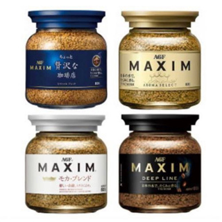 Maxim coffee แท้100% กาแฟนำเข้าจากญี่ปุ่น 🇯🇵 กาแฟสำเร็จรูป2สูตร พร้อมส่ง⚡️‼️80กรัม