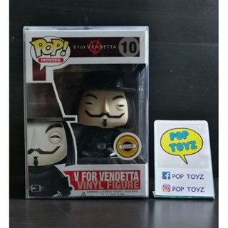 FUNKO POP Movies V for Vendetta 10 ของแท้ งานเก่าเลิกผลิตแล้ว หายากสุดๆ แถมกล่องใส พร้อมส่ง Funko classic movie Vendetta