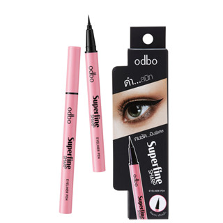 OD361 odbo Superfine SHARP EYELINER PEN โอดีบีโอ ซุปเปอร์ไฟน์ ชาร์ป อายไลเนอร์ เพ็น กันน้ำ เส้นคมกริบ