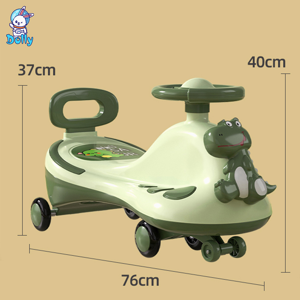 Dolly🔥ดนตรี+แสง 🔥12 ทางเลือก รถดุ๊กดิ๊กเด็ก รถขาไถ ช่วยฝึกการทรงตัว รถเด็กเล่นถูกๆ100 KG - รูปที่ 6