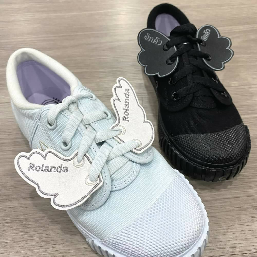 ป้ายชื่อรองเท้าแบบปีกตกแต่งรองเท้า Shoe Wings -Mini Wing ป้ายชื่อติดรองเท้าแบบปีก ป้ายชื่อติดรองเท้า