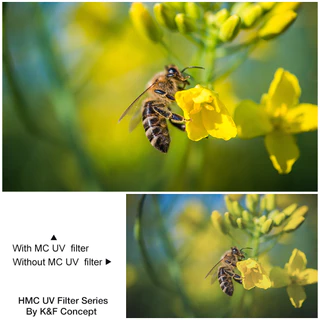 [ส่งจากไทย] K&F HMC UV Filter Slim รุ่นบางพิเศษ C Series ฟิลเตอร์มัลติโค้ต ยูวี จากค่าย K&F