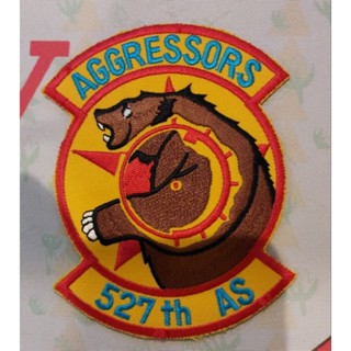 อาร์มทหาร AGGRESSORS 527th AS Patch