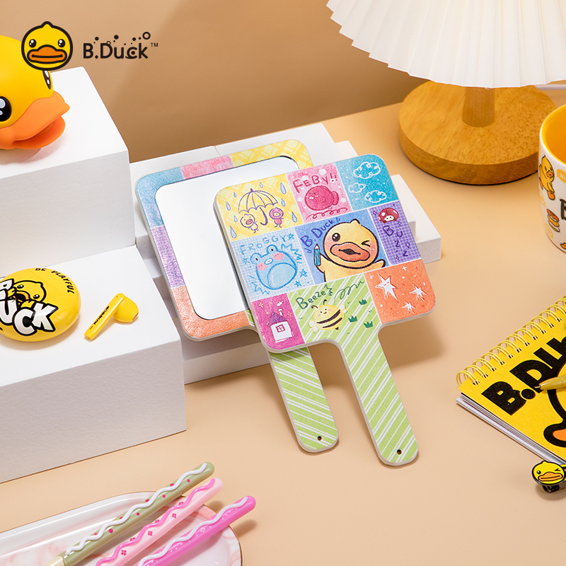 B.Duck Mirror กระจกพกพาทรงน่ารัก